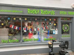 Council visits Rockit Records in Coleford 
