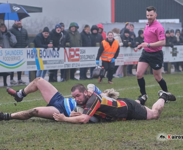 Cinderford score eight in try fest.