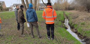 Flood management schemes to protect communities 