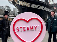 Supersized Valentine’s sweet travels the South West and Wales