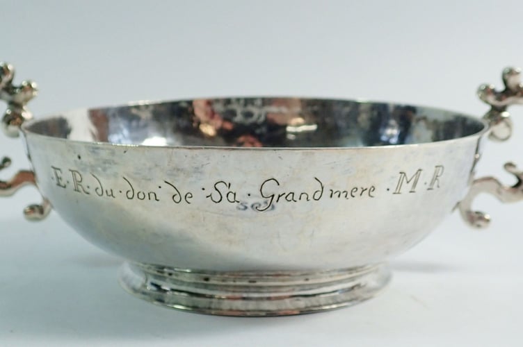 18th Century silver Channel Island cup