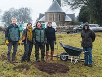 Community comes together to replant walnut trees
