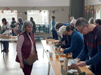 Seed swap success at Yorkley Community Centre