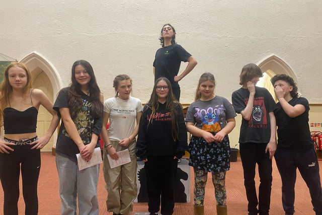 Young talent on show in theatre performance for dementia group