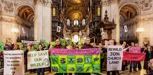 Forest choir protests at St Paul’s 