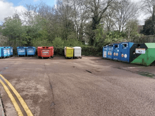 Recycling banks return to Lewell Street car park 