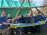 Forest community shed expands 