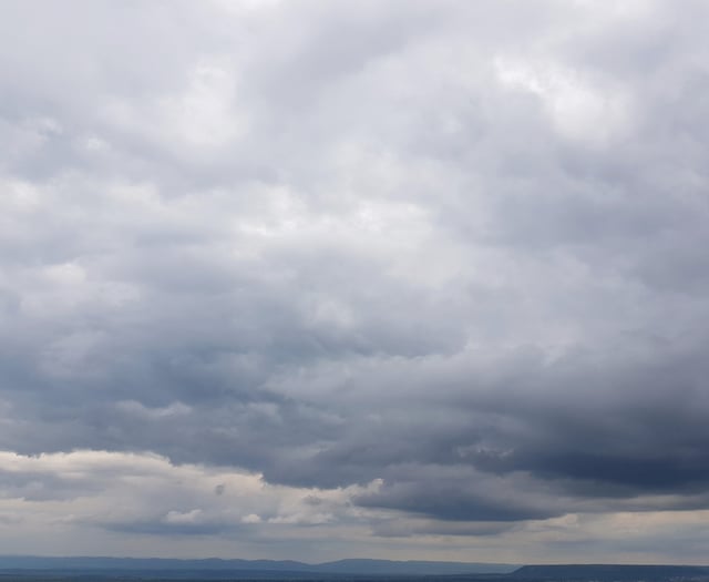 Light breeze with partly cloudy skies today and sunshine tomorrow