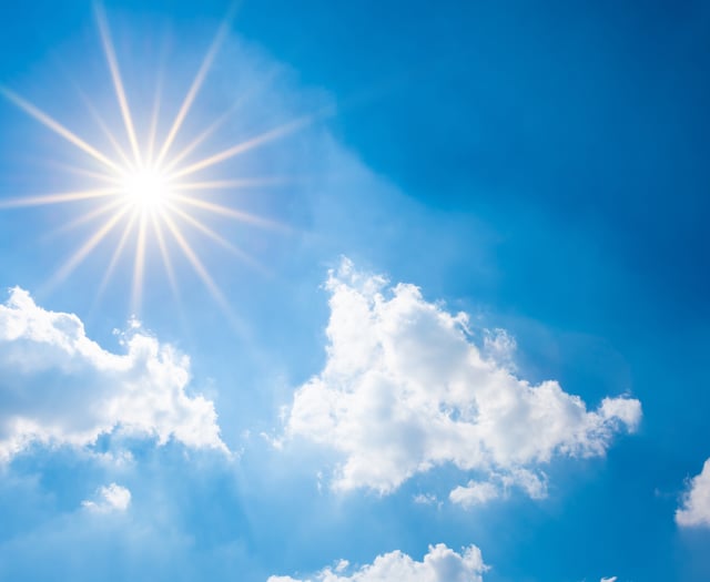 Sunny skies and gentle breezes today and tomorrow