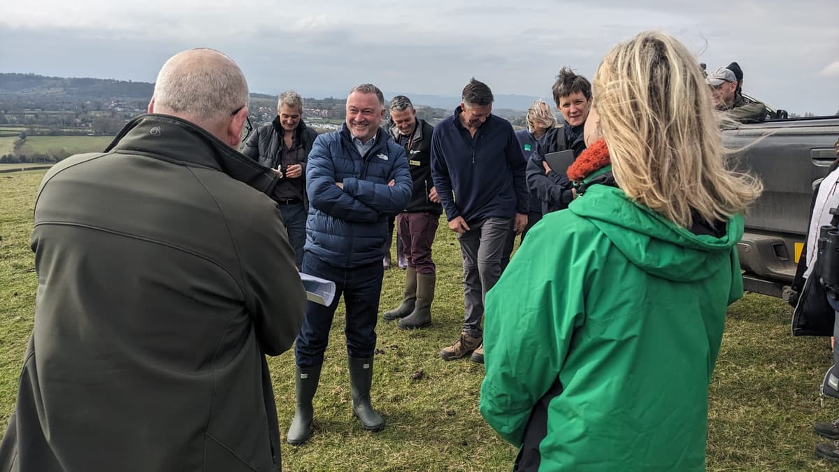 MP welcomes Environment Secretary to Severn project - The Forester