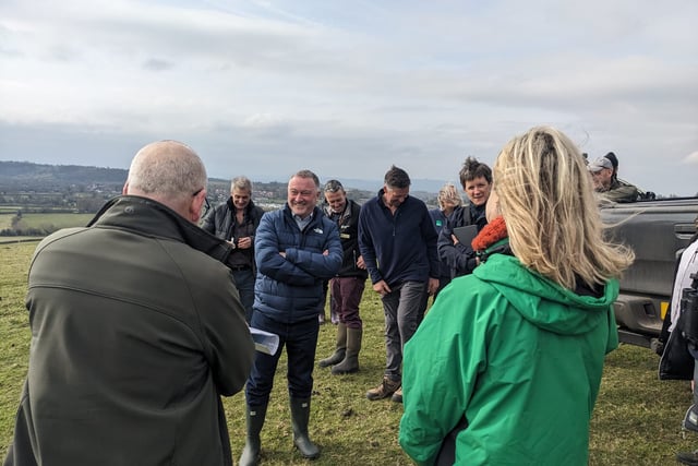 MP welcomes Environment Secretary to Severn project
