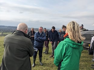 MP welcomes Environment Secretary to Severn project