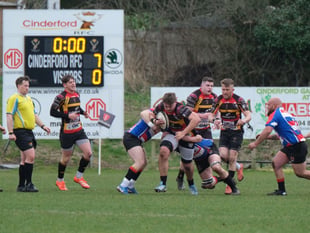 Battling Cinderford lose to leaders