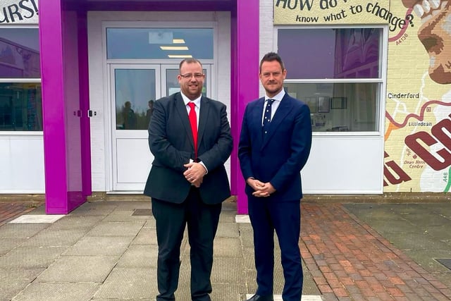 MP Bishop campaigns for new school building
