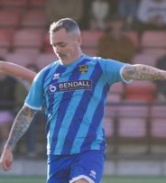 Lydney Town manager Lee Smith scored the opening goal against Horsham.