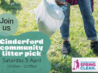 Join the Clean-Up in Cinderford