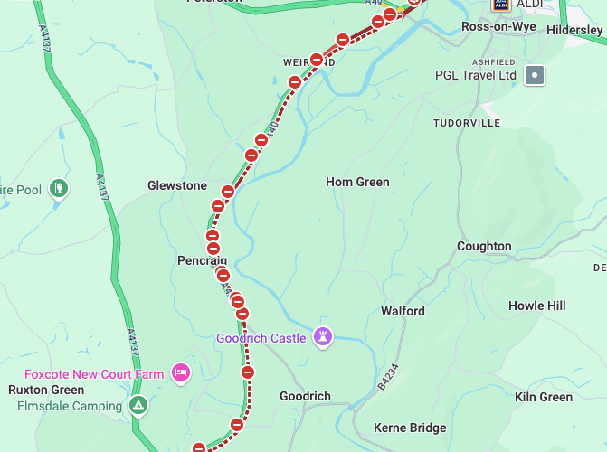 Road closure