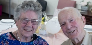 Reg and Rita celebrate 70 years