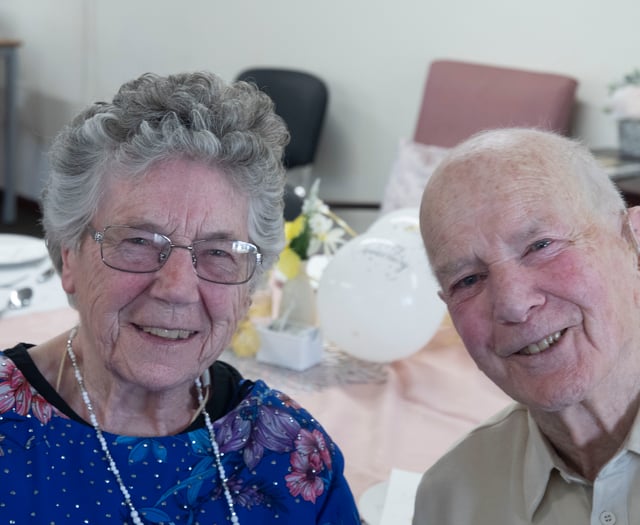 Reg and Rita celebrate 70 years
