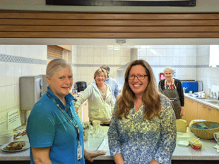 Warm welcome at the Sharing Kitchen in Newent