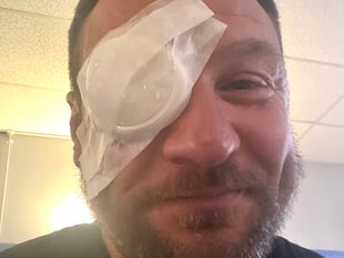 Golfer blinded in one eye by wayward shot