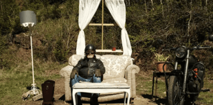 Lydbrook sofa draws tourists