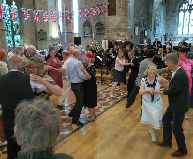 VE Day swings into action