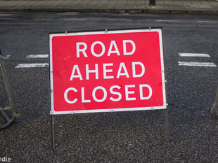 Forest of Dean icy collision closes Clanna Lane