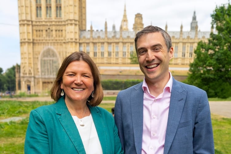 Ellie Chowns and Adrian Ramsay