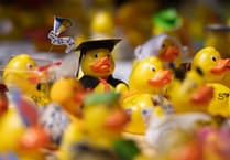 The annual Chepstow duck race returns!