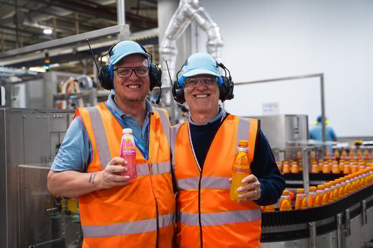 Karl Ottomar Supply Chain Director SBF GB&I and James Wilden Project Manager SBF GB&I