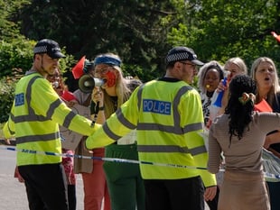 Gloucestershire students simulate real-life emergency
