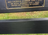 New plaque honours Lydney's Bill and Valerie Hobman 