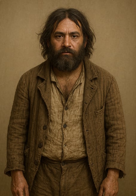 This image of Warren James was created using artificial intelligence technology.