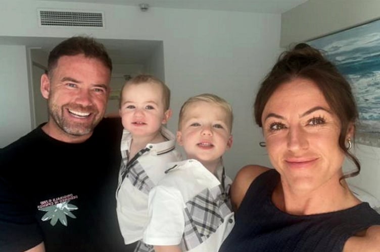 Shane Stevenson, 35, and his partner, Lowri Gallagher, 30, with Kooper and his older brother Brody - A toddler was diagnosed with eye cancer after his parents noticed a white glow in his left eye. Shane Stevenson, 35, and his partner, Lowri Gallagher, 30, were at home when they noticed a white glow in their then one-year-old son, Kooper's eye. It was only noticeable in low-light conditions or when they took a photo of Kooper with the flash on. An ultrasound revealed a lump in Kooper's eye, and he was referred to Birmingham Women and Childrens Hospital in December 2024. He underwent an optical coherence tomography scan - an advanced scan that allows opticians to assess your eye health - before he was diagnosed with retinoblastoma - a rare eye cancer that typically affects children under the age of six. In December 2024, Kooper started intra-arterial chemotherapy - a targeted cancer treatment where chemotherapy drugs are delivered directly to the area - before having laser therapy and one round of chemotherapy injections. The tot is still undergoing treatment, and Shane said the results have been "mixed".