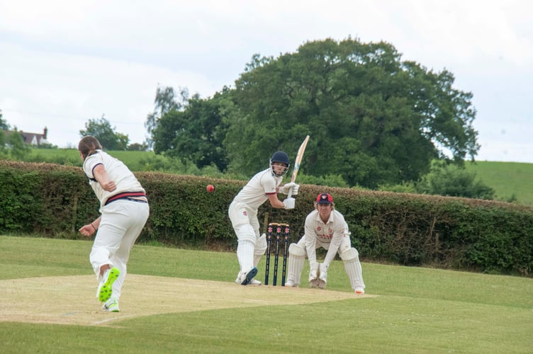 Matt Cox was top scorer with 63 runs