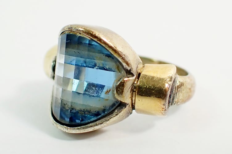 Scandinavian Topaz Ring