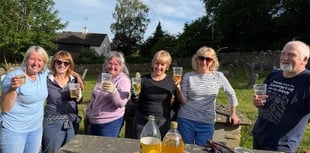 All Saints church yard revitalised by volunteers
