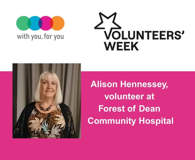 NHS Foundation Trust celebrates Forest volunteer Alison