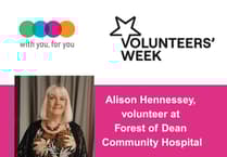 NHS Foundation Trust celebrates Forest volunteer Alison