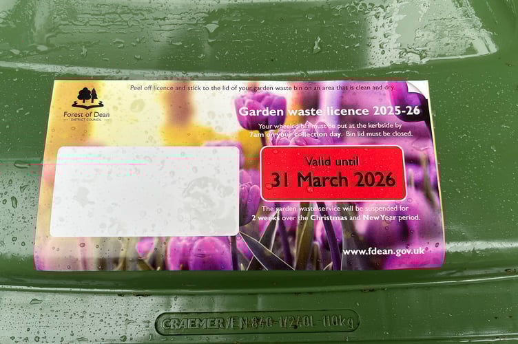 Bin stickers Fod