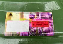 Forest council aware of garden waste stickers fading