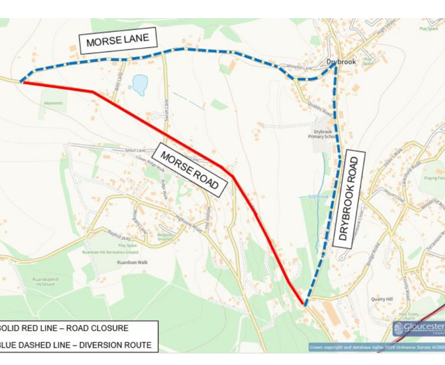 Roadworks planned on Morse Road, Drybrook