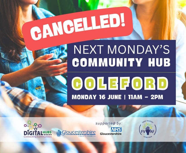 FVAF cancels June 16 Coleford hub