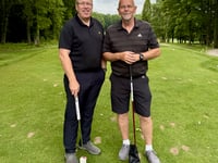 By George – duo win stableford by six points!
