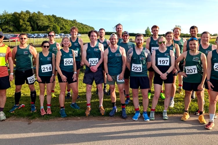 MonRoss Trailblazers organised the first Herefordshire and Borders Summer X-Country race at Llangrove and won the team title