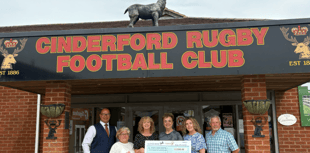 Charity rugby match raises £2,500