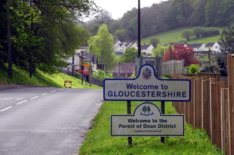 A welcome to the Forest and Gloucestershire.