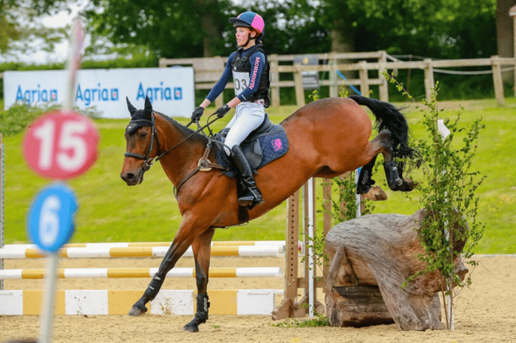A class clearance of a tree jump