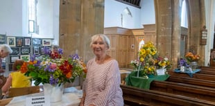 Flowers, art, music as church celebrates